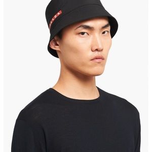 Black sued bucket hat